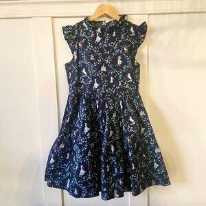 Janie and Jack Merchant Marine Frozen Friends Dress